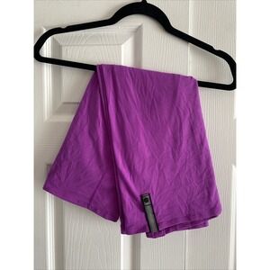 Lululemon Vinyasa Snap Scarf Womens Size OS Purple Activewear Yoga Wrap Scarf